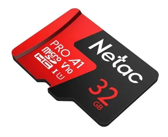 Карта памяти MicroSDHC 32Gb Class 10 UHS-I A1 без адаптера (Netac P500 Extreme Pro) (NT02P500PRO-032G-S), фото 3