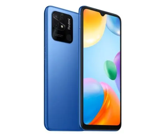 Смартфон Xiaomi Redmi 10C 3/64Gb Blue, Цвет: Синий, Емкость накопителя: 64 Гб