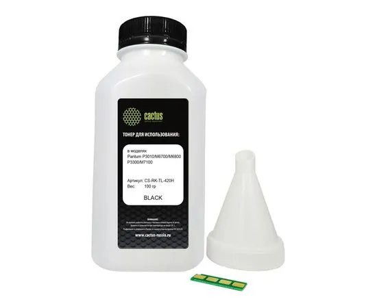 Картридж Тонер + чип Pantum TL-420H, Black (Cactus) (CS-RK-TL-420H)