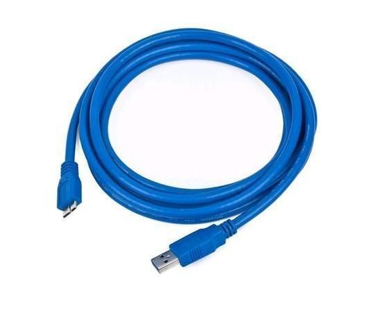Кабель USB3.0 AM -> Micro-BM, 1.8m (Atcom) синий (12826)