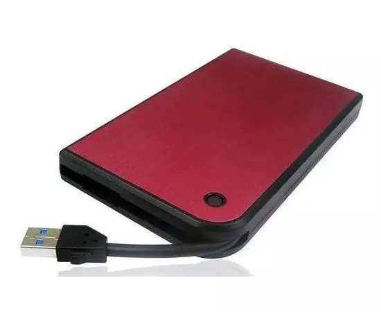 Карман для винчестера AGESTAR SATA 2.5" -> USB3.0 (3UB2A14) Red (3UB2A14 (RED))