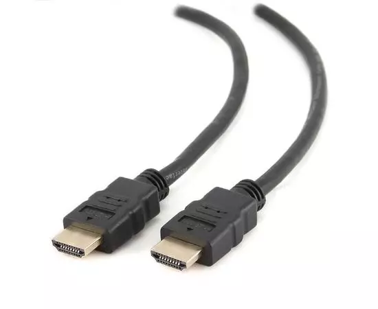 Кабель HDMI 1m, v2.0, экран, Gembird, черный (CC-HDMI4-1M)