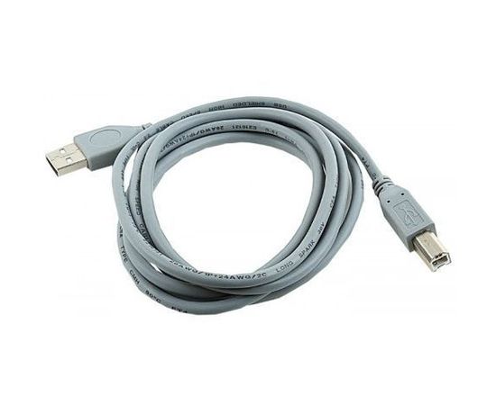Кабель USB2.0 1.8m (Gembird) экран, серый (CCP-USB2-AMBM-6G)