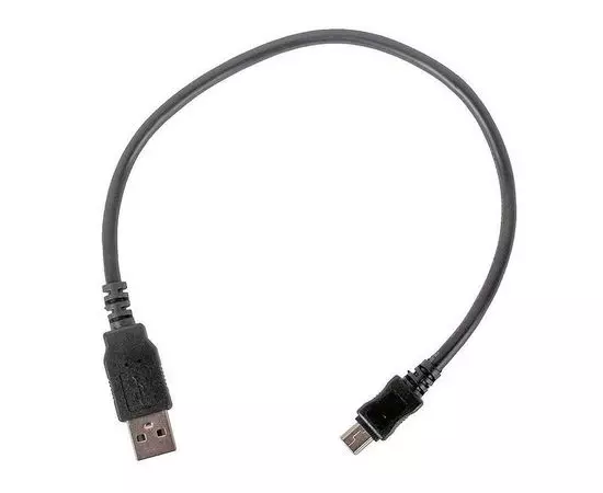 Кабель USB2.0 AM -> Mini-BM 5pin, 0.3m (Gembird) черный (CC-5PUSB2D-0.3M)