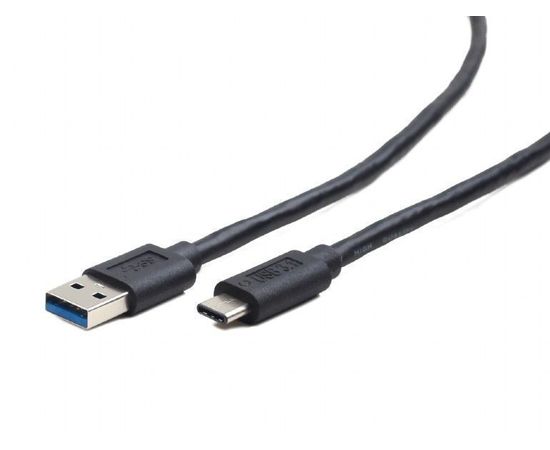 Кабель USB3.0 AM -> USB3.1 Type-C, 1.8 m (Cablexpert) черный (CCP-USB3-AMCM-6)