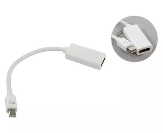 Переходник mini DisplayPort (M) -> HDMI (F) (Telecom) (TA6055)