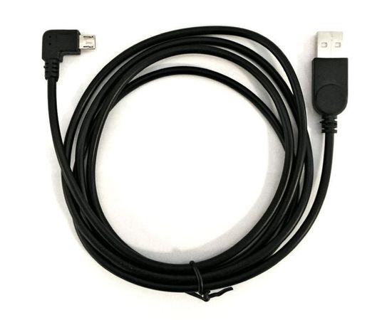 Кабель USB2.0 AM -> Micro-BM, 1.5m (Orient, левый, под углом 90) MU-215B1, черный (30160)