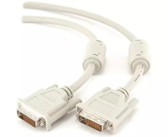 Кабель DVI-D 4.5м Dual Link (Cablexpert) феррит.кольца, пакет (CC-DVI2-15)