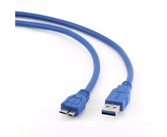 Кабель USB3.0 AM -> Micro-BM, 0.3m (Cablexpert) (CCP-mUSB3-AMBM-1)