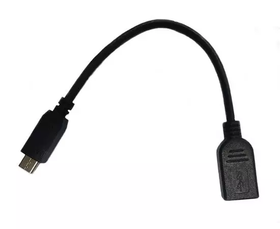 Кабель OTG USB 3.0 (F) -> USB Type C, 0.1m (Atcom) (AT1310)