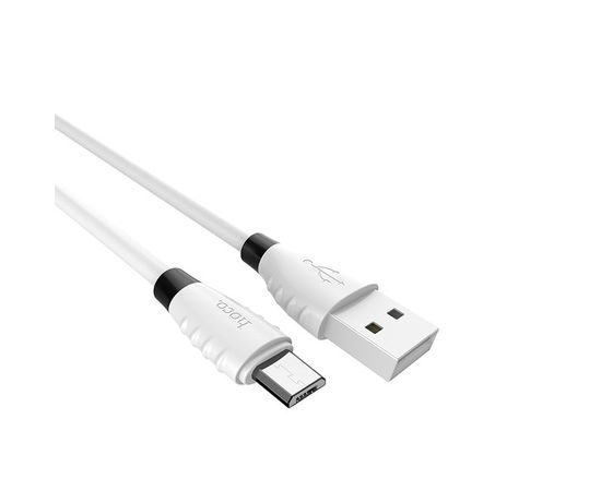 Кабель USB2.0 AM -> Micro-BM, 1.2m (HOCO) X27 Excellent, белый (X27 WHT), Цвет: Белый