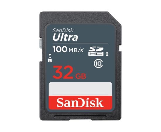 Карта памяти SDHC 32Gb Class 10 UHS-I (SanDisk) (SDSDUNR-032G-GN3IN)