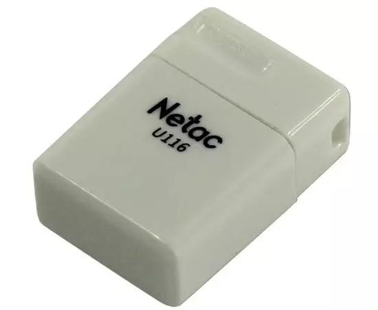 USB Flash-накопитель 32Gb (Netac, U116), белый (NT03U116N-032G-20WH), фото 2