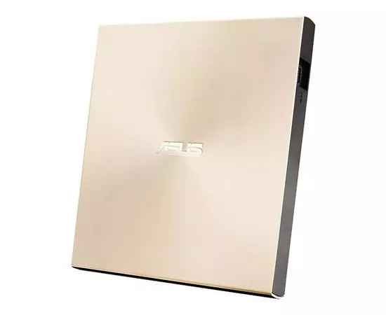 Внешний привод DVD-RW ASUS SDRW-08U9M-U/GOLD/G/AS (90DD02A5-M29000), Цвет: Золотистый