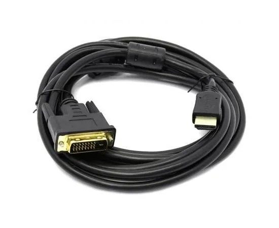 Кабель HDMI (M) - DVI (M), 3m, 5bites, черный (APC-073-030)