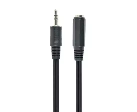 Кабель Audio удлинитель Jack 3.5мм (m) -> 3.5мм (f) 3м (Cablexpert) черный (CCA-423-3M)