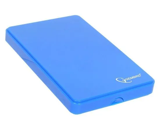 Карман для винчестера SATA 2.5" -> USB2.0 (Gembird, EE2-U2S-40P-B) синий
