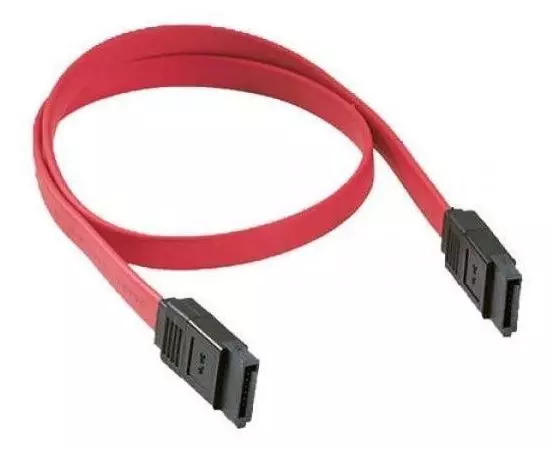 Кабель интерфейсный SATA 50cm, красный (Atcom) (AT3797)
