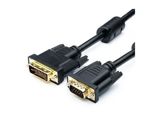 Переходник VGA -> DVI (кабель 1.8м, Atcom) (АТ6143)