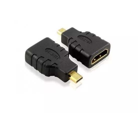 Переходник micro HDMI (M) -> HDMI (F) (Atcom) (АТ6090)