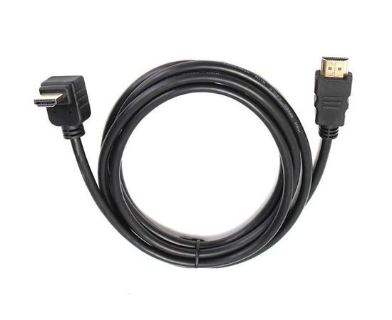 Кабель HDMI 4.5m v1.4 (Gembird) черный, УГЛОВОЙ разъем (CC-HDMI490-15)