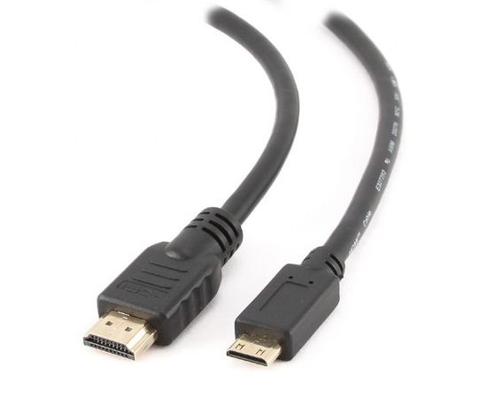 Кабель mini-HDMI (M) - HDMI (M) 1.8m (Gembird) черный (CC-HDMI4C-6)
