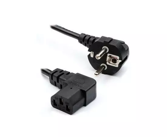 Кабель POWER 1,8 м (системный блок-сеть, угловой 90 гр., сечение 0,75 мм.кв.) ATCom (АТ10119)