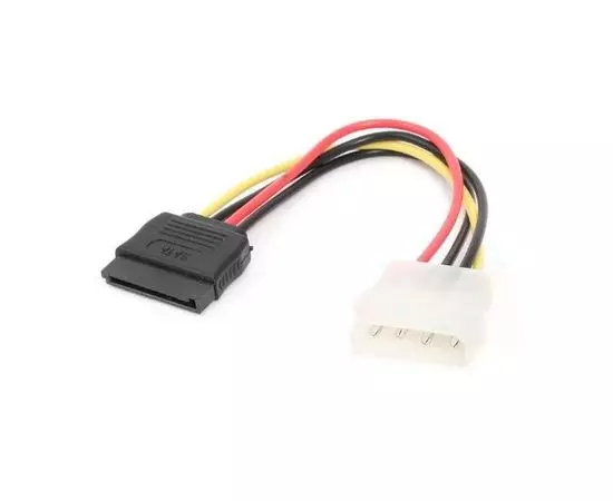 Кабель питания IDE -> Serial ATA 15см (Cablexpert) (CC-SATA-PS)