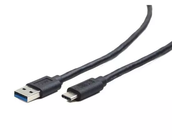 Кабель USB3.0 AM -> USB3.1 Type-C, 1 m (Cablexpert) черный (CCP-USB3-AMCM-1M)
