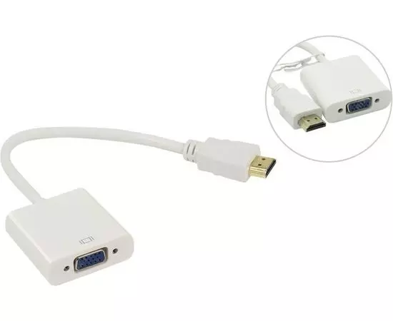 Переходник HDMI (M) -> VGA F 0.15m  (VCOM) (CG558)