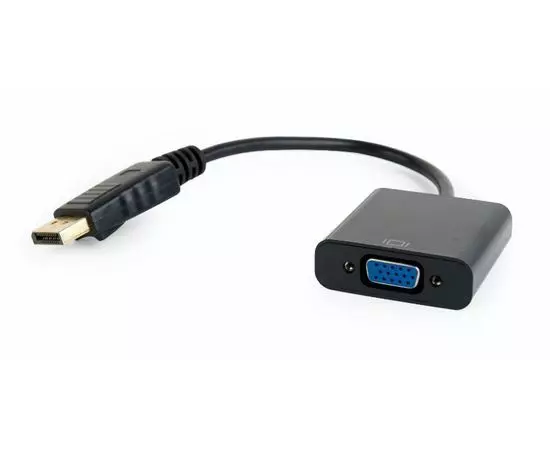 Переходник DisplayPort (M) -> VGA (F) 0.15m (Cablexpert) (A-DPM-VGAF-02)