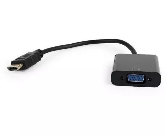Переходник HDMI (M) -> VGA F 0.15m (Cablexpert) (A-HDMI-VGA-04)