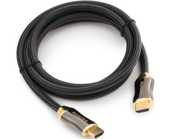 Кабель HDMI (M) 3m (Cablexpert, v2.0, позол.разъемы, в оплетке, блистер) (CC-P-HDMI03-3M)