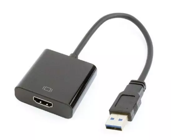 Переходник USB 3.0 АM -> HDMI (F) (Cablexpert) (A-USB3-HDMI-02)