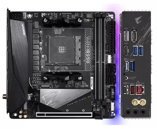 Материнская плата GIGABYTE B550I AORUS PRO AX