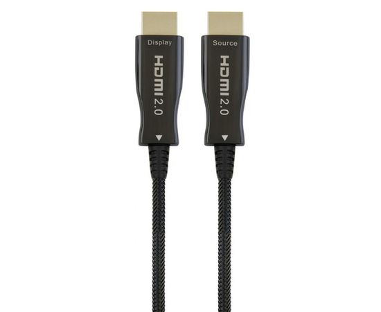 Кабель HDMI 50m v2.0 (Cablexpert) серия AOC Premium Series, оптический, черный (CCBP-HDMI-AOC-50M)