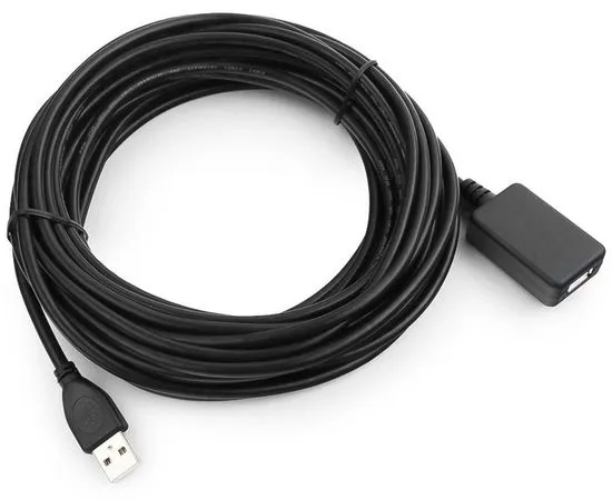 Кабель удлинитель USB2.0 AM -> AF 10м, АКТИВНЫЙ (Cablexpert) (UAE-01-10M)
