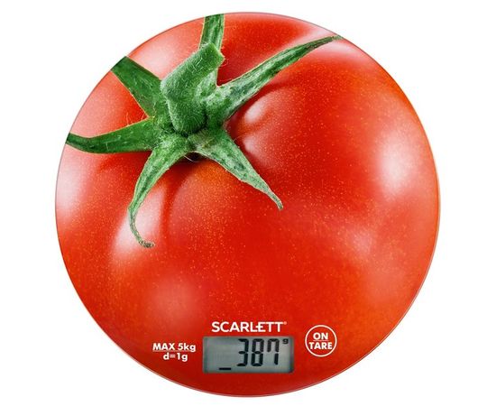 Весы кухонные электронные SCARLETT SC-KS57P38, помидор