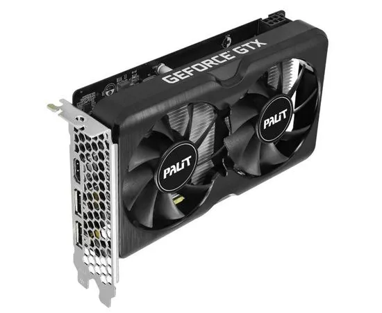 Видеокарта Palit GTX 1630 4GB GDDR6 DUAL (NE6163001BG6-1175D)