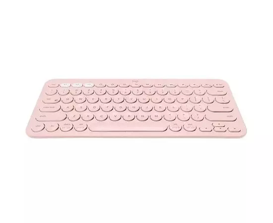 Клавиатура Logitech Wireless Bluetooth Multi-Device Keyboard K380 ROSE, розовый (920-010569), Цвет: Розовый