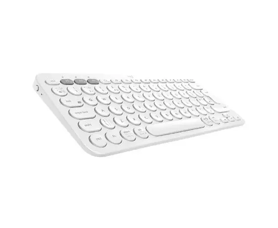Клавиатура Logitech Wireless Bluetooth Multi-Device Keyboard K380 White, белый (920-009589), Цвет: Белый
