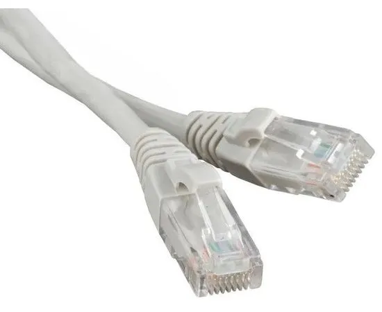 Патч-корд 3м. UTP 5e (Cablexpert) серый, медь (PP10-3M)