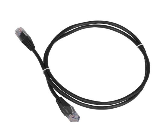 Патч-корд 15м. UTP 5e (Lanmaster) черный, медь (TWT-45-45-15-BK)