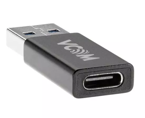Переходник USB3.0 (M) -> Type-C (F) (VCOM) (CA436M), фото 3