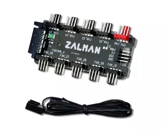Регулятор скорости вращения кулеров ZALMAN PWM 10 port (ZM-PWM10 FH)