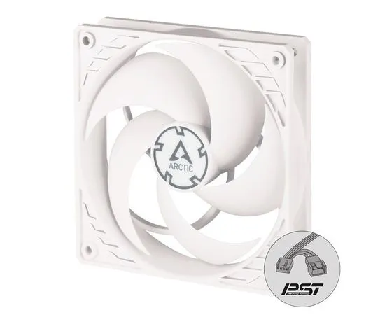 Кулер для корпуса Arctic Cooling P12 PWM PST White/White