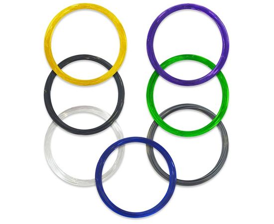 Пластик PETG комплект 1,75 мм 7цветов по 10м (Cactus) (CS-3D-PETG-7X10M), фото 2