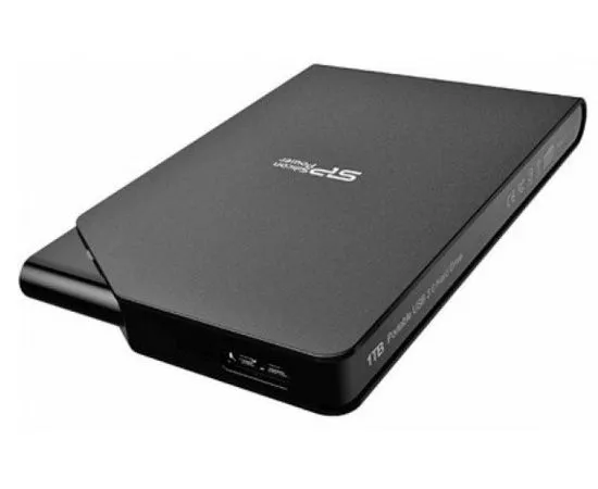Внешний жесткий диск Silicon Power 1TB Stream S03 Black (SP010TBPHDS03S3K)