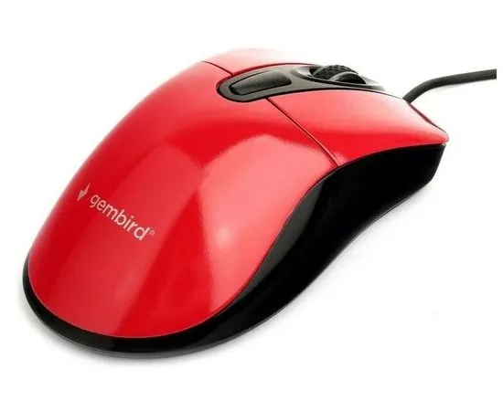 Мышь Gembird MOP-415, USB, красный (MOP-415-R), Цвет: Красный, фото 2