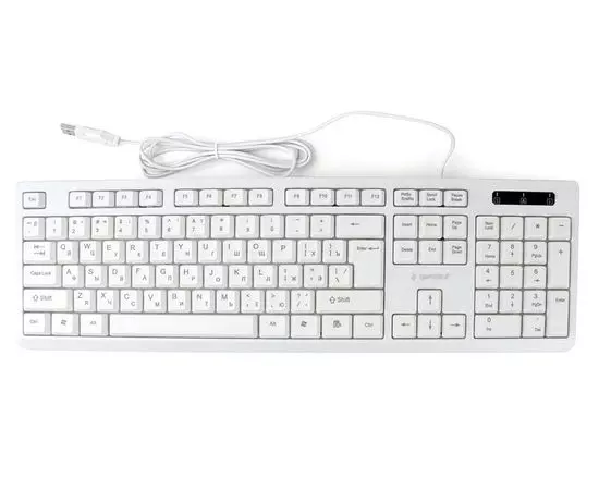 Клавиатура Gembird KB-8355U USB, белый